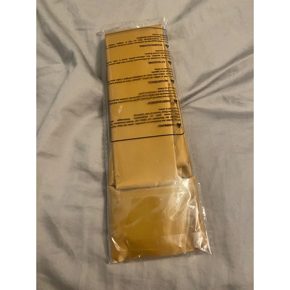 THESRYTTL Mens Solid Chrome Yellow Necktie